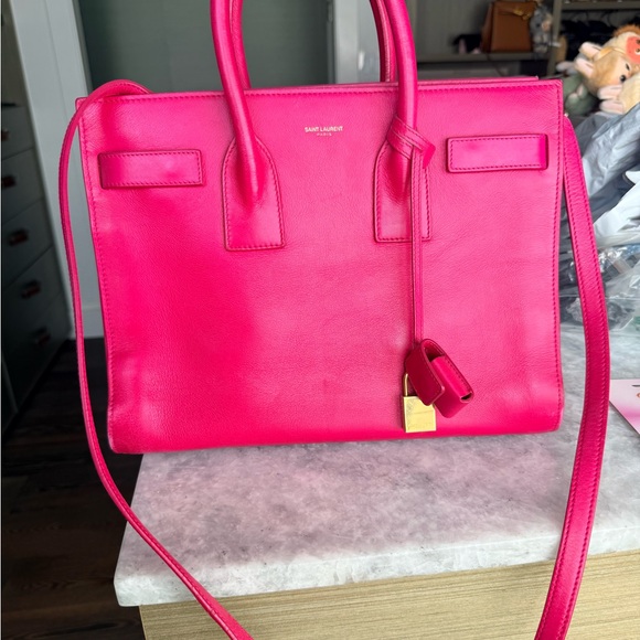 Saint Laurent Handbags - Saint Laurent Sac De Jour Small Leather Top-Handle Bag